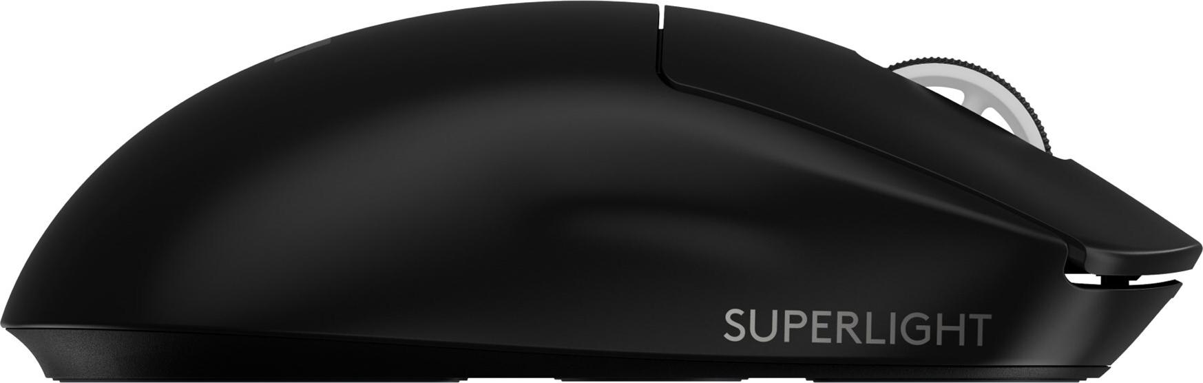 Logitech G PRO X SUPERLIGHT 2 Kabellose Gaming-Maus 60 g LIGHTSPEED Schwarz