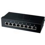 SHIVERPEAKS SHVP 75067 - Patchpanel, 8-Port, Cat.6a (BS75067)