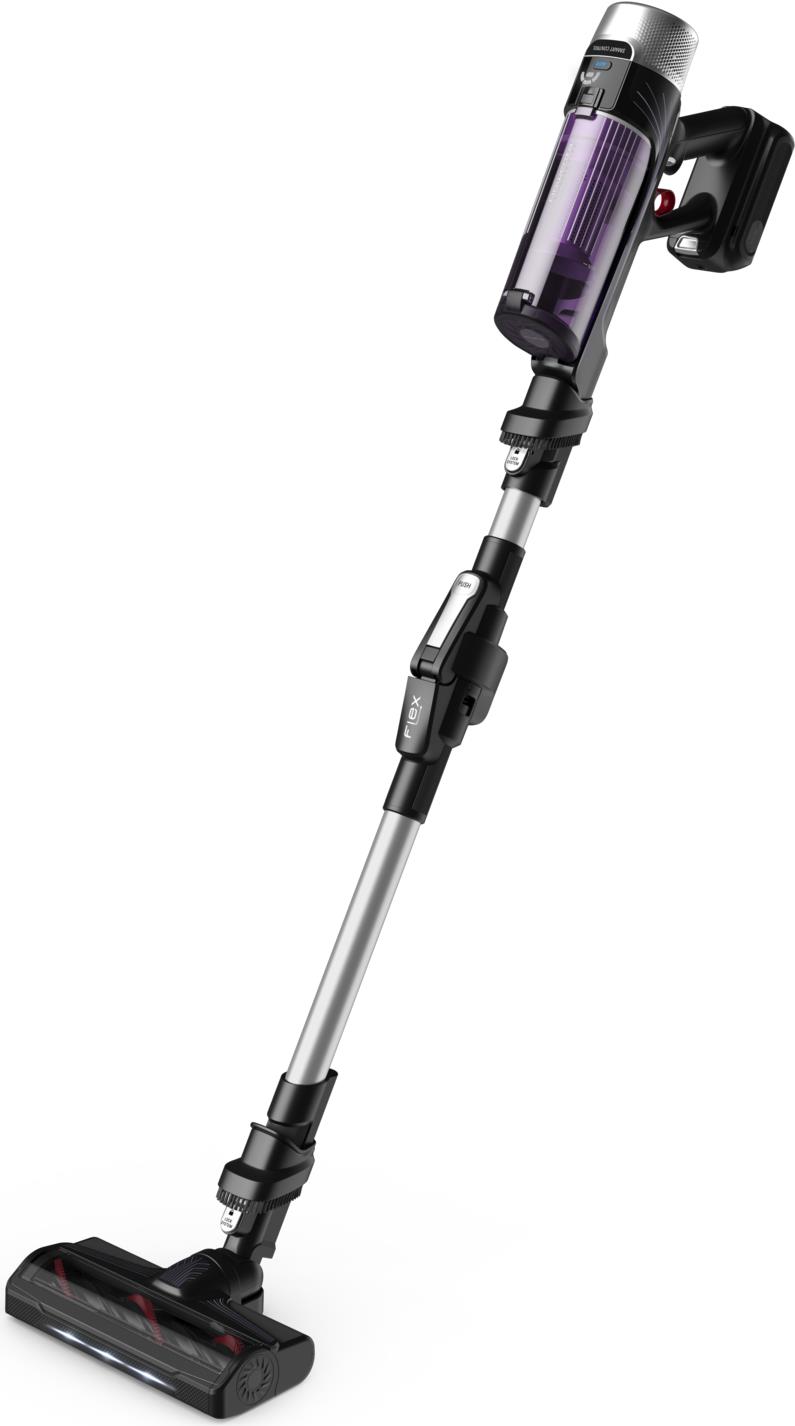 Rowenta X-Force Flex RH2037 2-in-1 Akku-Staubsauger 250 W Schwarz - Violett