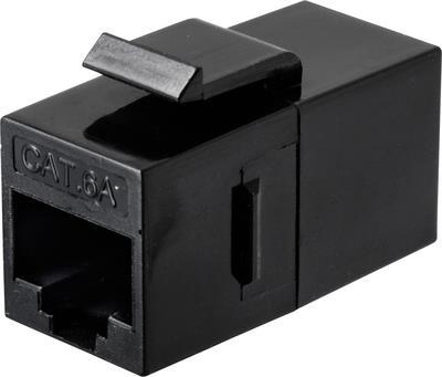 Renkforce RF-4531610 Kabelschnittstellen-/Gender-Adapter RJ45 Schwarz (RF-4531610)