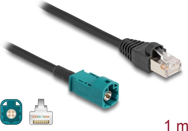 Delock Kabel HSD Z Stecker zu RJ45 1 m (90698)