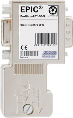 Lappkabel EPIC® Data PROFIBUS Steckverbinder mit Schraubanschluss EPIC® ED-PB-90-S Inhalt: 1 St. (21700504)
