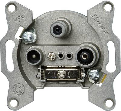 Kopp 916400181 SAT + TV + Radio Grau Steckdose (916400181)