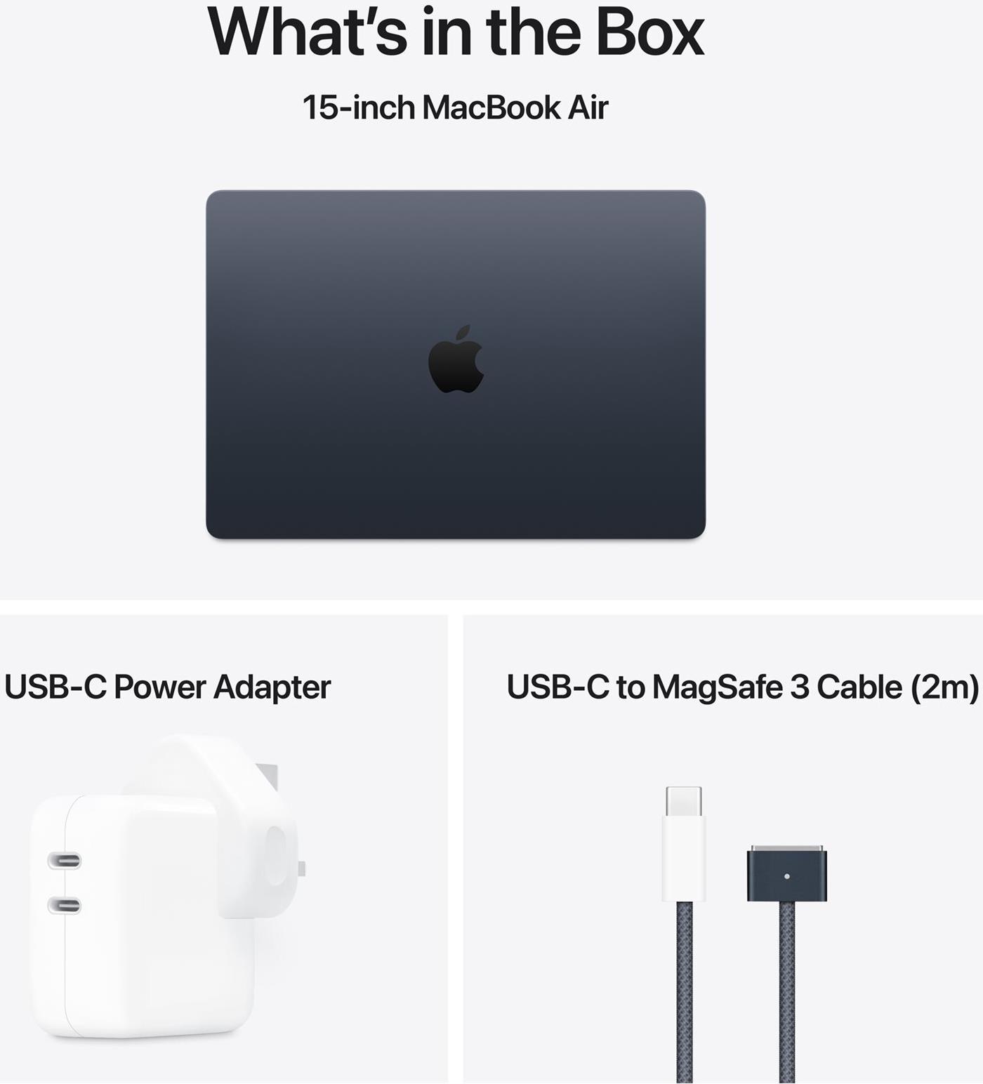 Apple MacBook Air 15.3" M4 10-Core 16 GB RAM 512 GB SSD Midnight