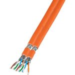 EFB-Elektronik Duplex LANCat.7 Rohkabel 1000 AWG23 S/FTP, 2x4P FRNC-B, CPR Dca, orange, 500m Hersteller: EFB Elektronik (MK7101DX.500-CPR)