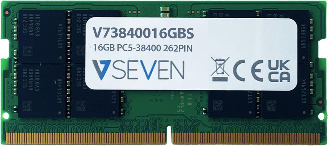 V73840016GBS Speichermodul 16 GB 1 x 16 GB DDR5 4800 MHz (V73840016GBS)