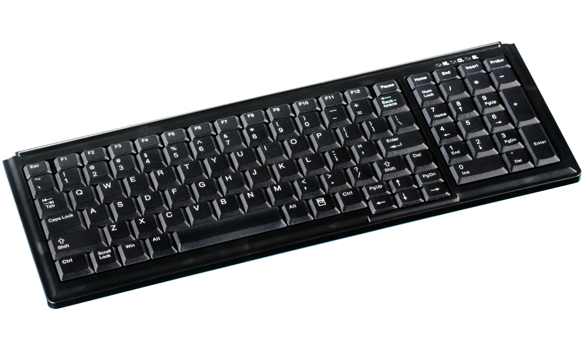 Active Key AK-7000 Kabelgebundene Tastatur USB QWERTY Schwarz