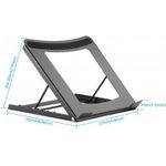 Manhattan 462129 Notebook-Ständer 39,6 cm (15.6" ) Schwarz (462129)