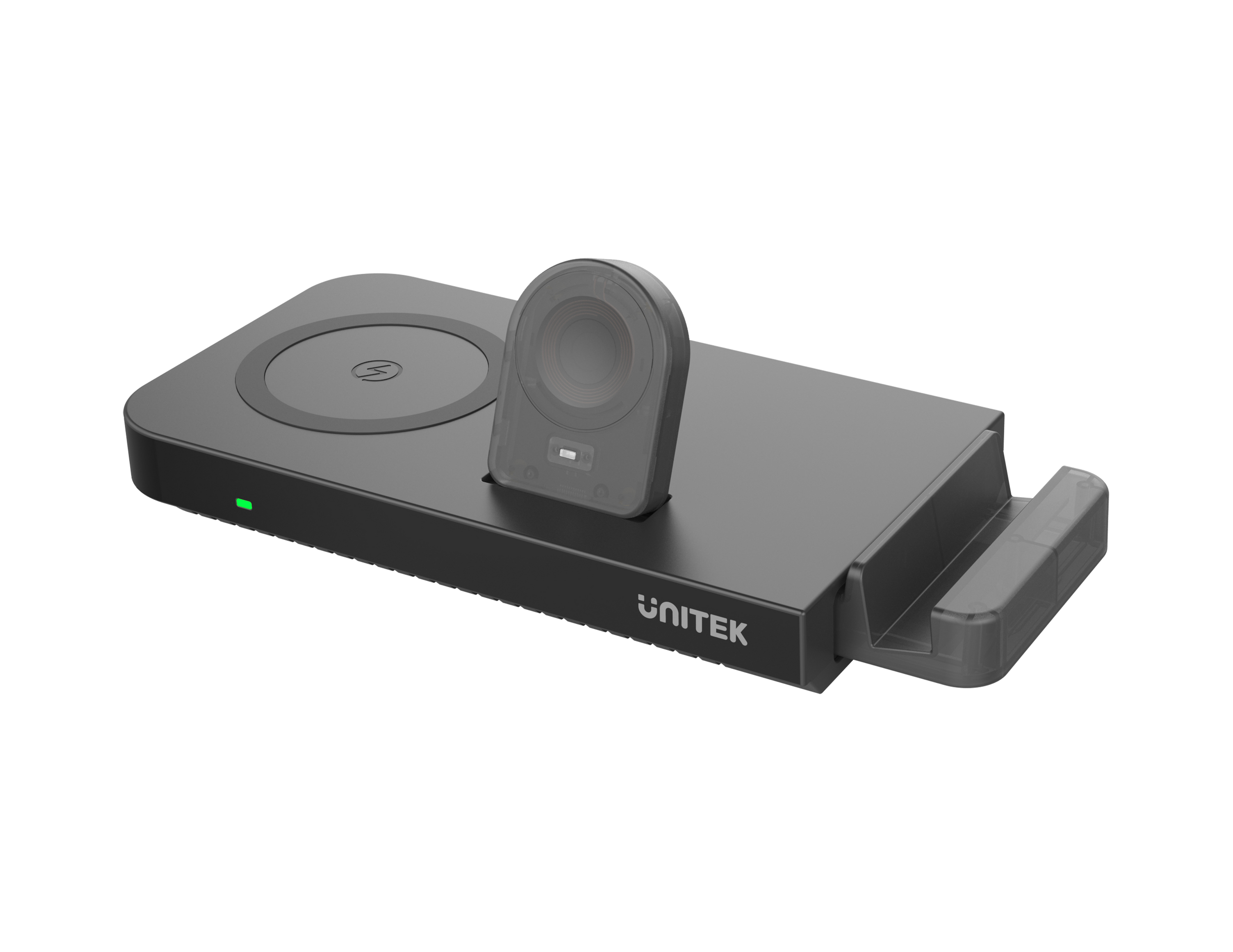 Unitek MagMighty Combo 5 Kabelloses Ladegerät 48W Schwarz