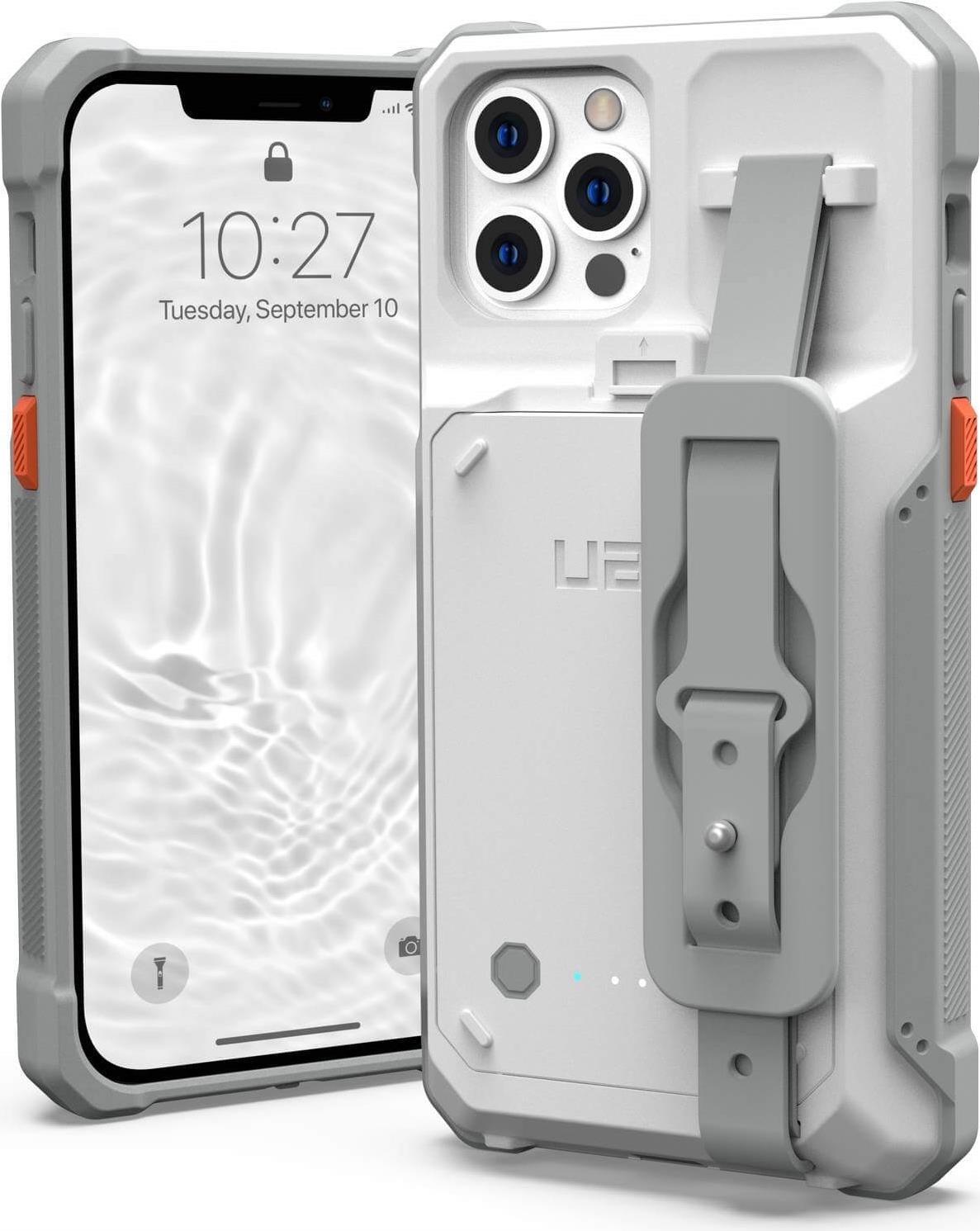 UAG Urban Armor Gear Workflow Healthcare Battery Case | Apple iPhone 14/13 | grau | bulk | 114020BW4130 (114020BW4130)