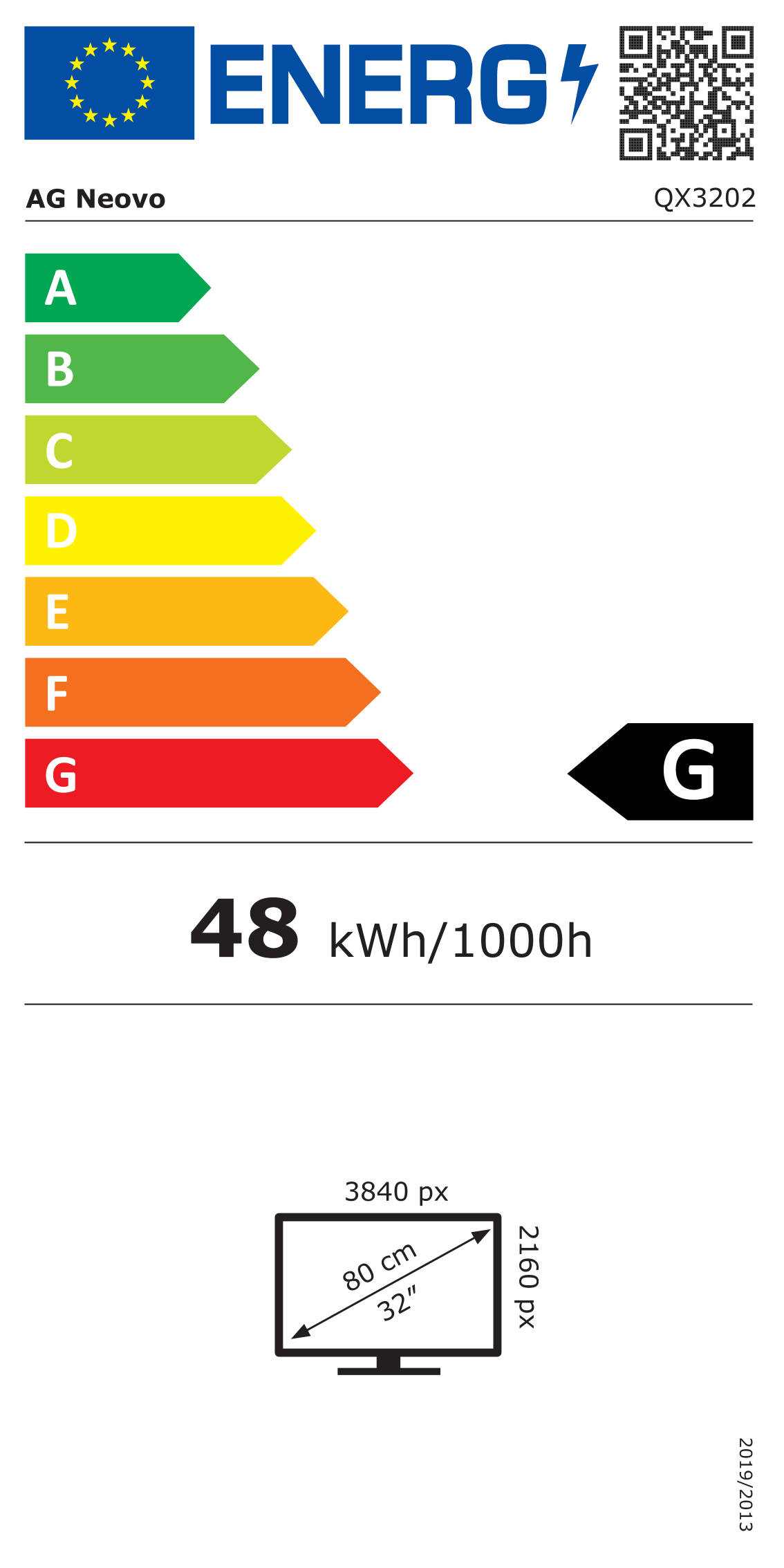 Energieeffizienzklasse G