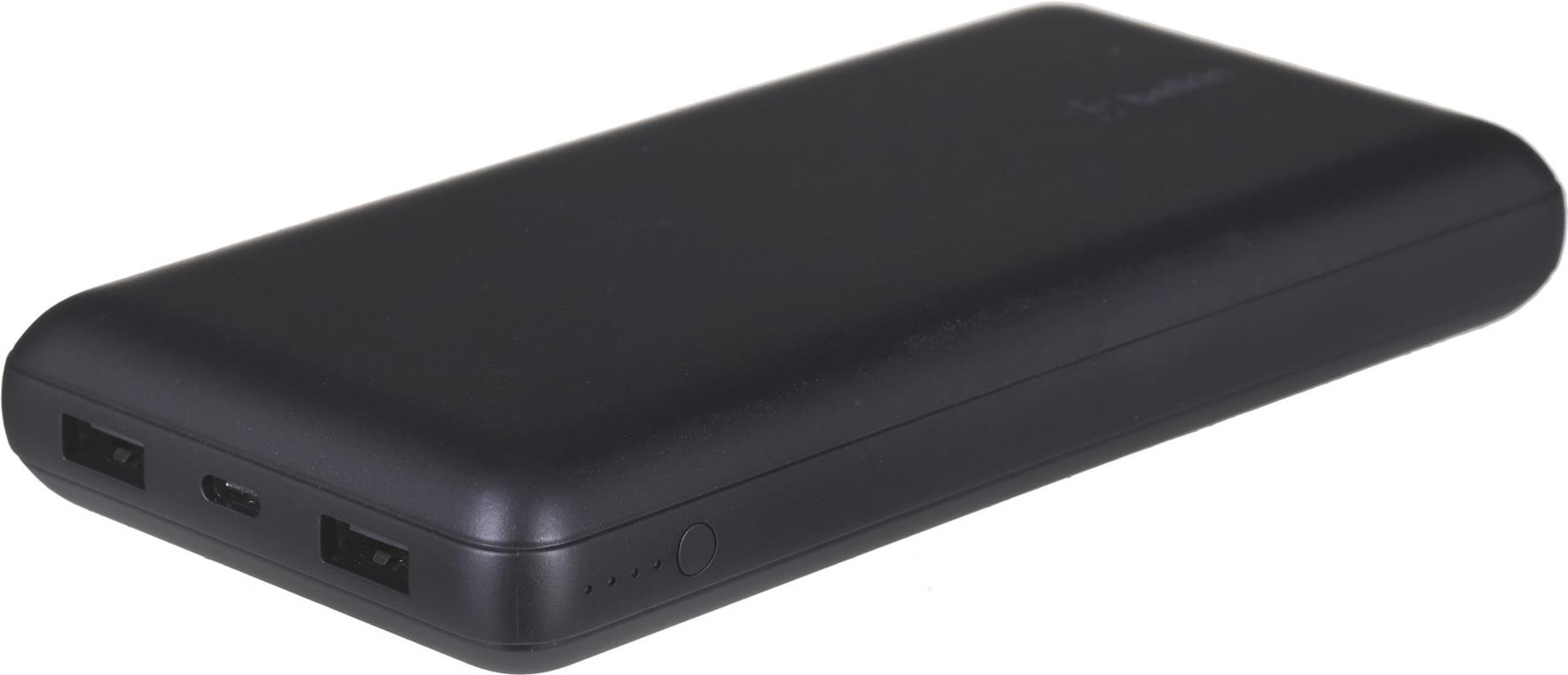 Belkin BoostCharge BPB012btBK 20000 mAh 15 W Powerbank Schwarz