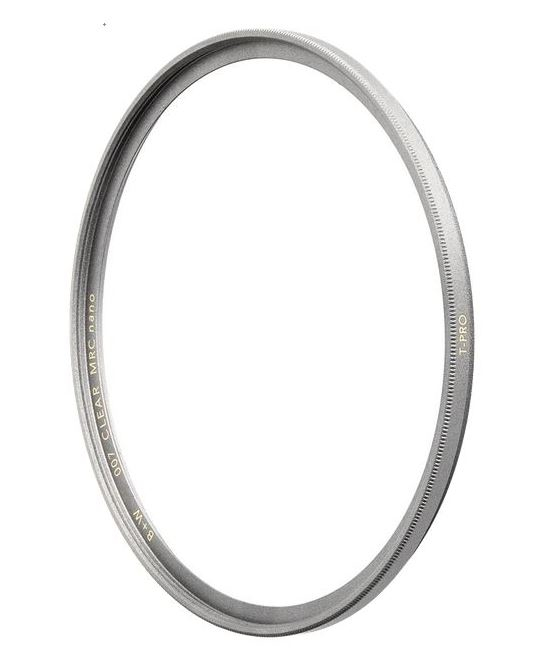B+W T-Pro 007 Clear MRC nano Filter 77 mm Silber