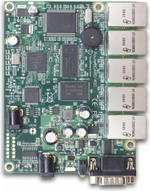 Mikrotik RB450 RouterBoard L5 32MB RAM, 5xLAN (MT RB450)