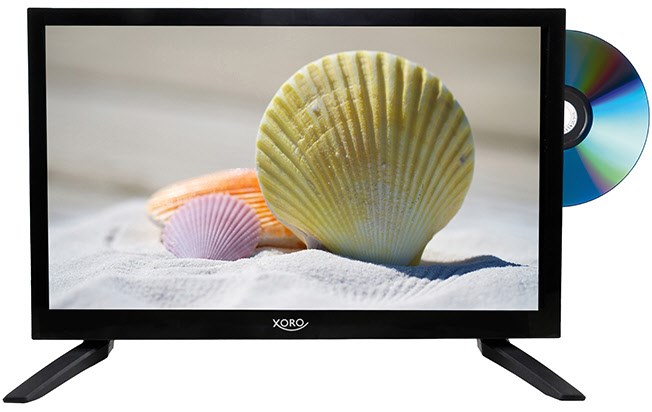 Xoro HTC 1949 V2 18.5" LED TV mit integr. DVD Player und HD Triple Tuner [Energieklasse F] (XOR400716)