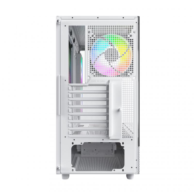 MONTECH XR Midi-Tower Tempered Glass Weiß