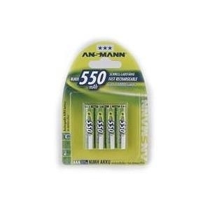 ANSMANN - Batterie 4 x AAA Typ NiMH 550 mAh (5030772)