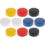 magnetoplan Magnet Discofix Magnum 1660010 34mm sortiert 10 St./Pack. (1660010)