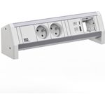 Bachmann Steckdosenleiste DESK 2xUTE 902.0298 (902.0298)