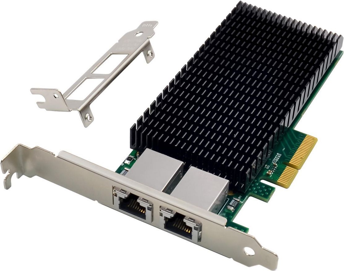 MicroConnect Network Card PCIe x4 X540-T2 Dual-10GbE (MC-PCIEX4-X540-T2-D)