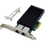 MicroConnect Network Card PCIe x4 X540-T2 Dual-10GbE (MC-PCIEX4-X540-T2-D)
