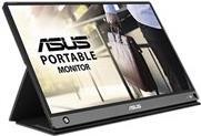 ASUS ZenScreen GO MB16AHP - LCD-Monitor - 39,6 cm (15.6) - tragbar - 1920 x 1080 Full HD (1080p) - IPS - 250 cd/m² - 700:1 - Micro HDMI, USB-C - Lautsprecher - Schwarz (90LM04T0-B01170) [Energieklasse F]