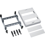 Hager Baustein, universN H300xB250mm UD21A4, - Mindestbestellmenge: 1 Stück Hager Baustein, <br />universN H300xB250mm UD21A4 Höhe 300mm, Breite 250mm, <br />Anzahl der DIN-Schienen 2, Ausführung der Abdeckung <br />mit Ausschnitt, <br />Mit Abdeckung (UD21A4)