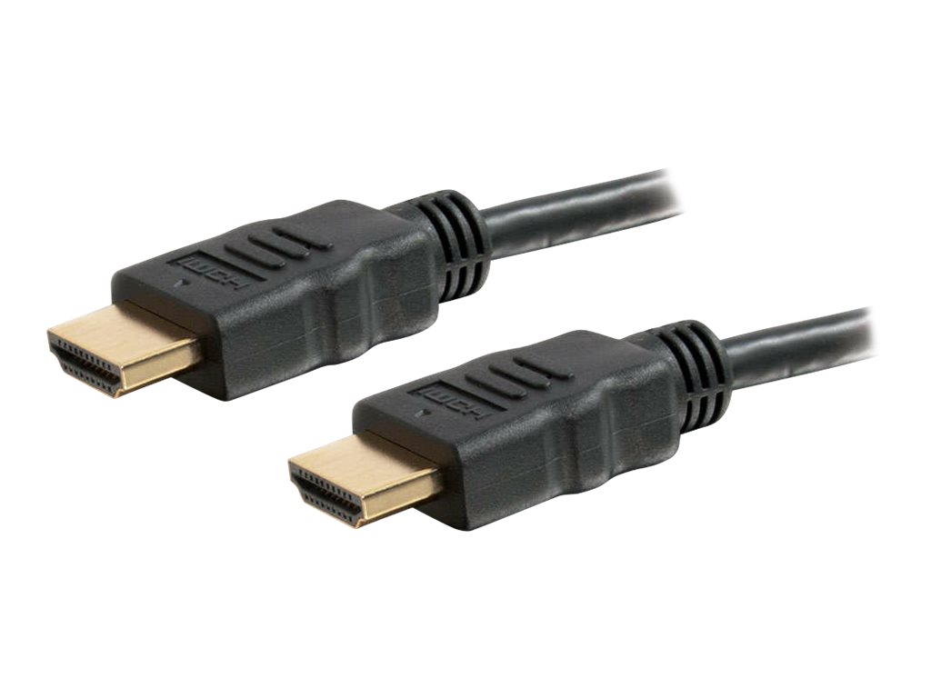 C2G Value Series HDMI-Kabel mit Ethernet 2 m 4K Schwarz