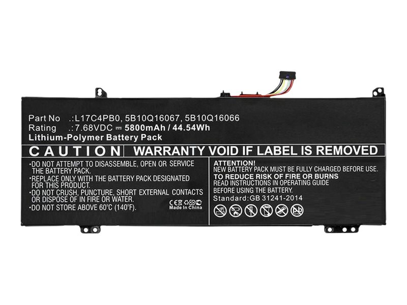 CoreParts MBXLE-BA0191 Laptop-Batterie 5800 mAh 45 Wh Schwarz