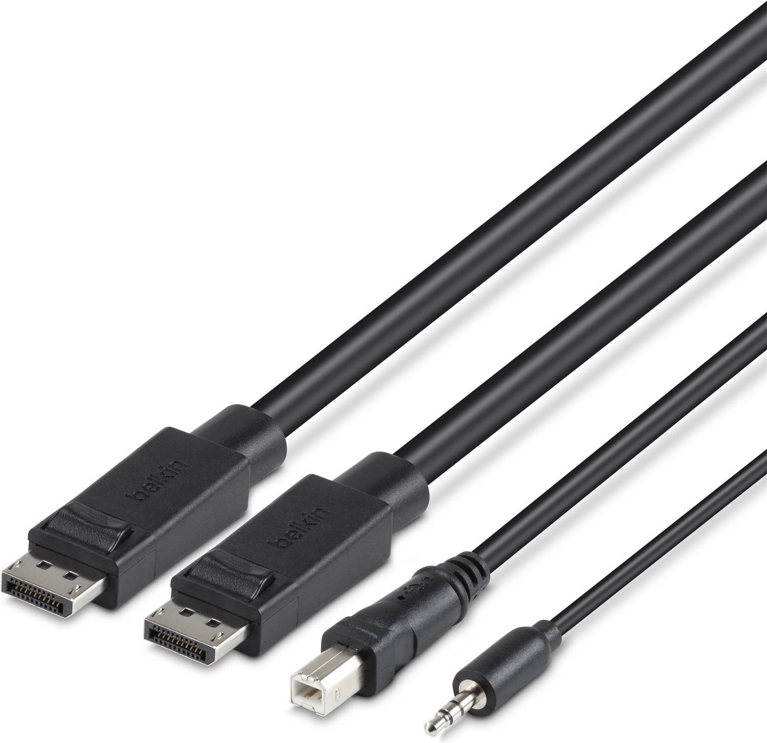 Belkin F1D9020B06T Secure KVM Combo Cable 1,83 m Schwarz