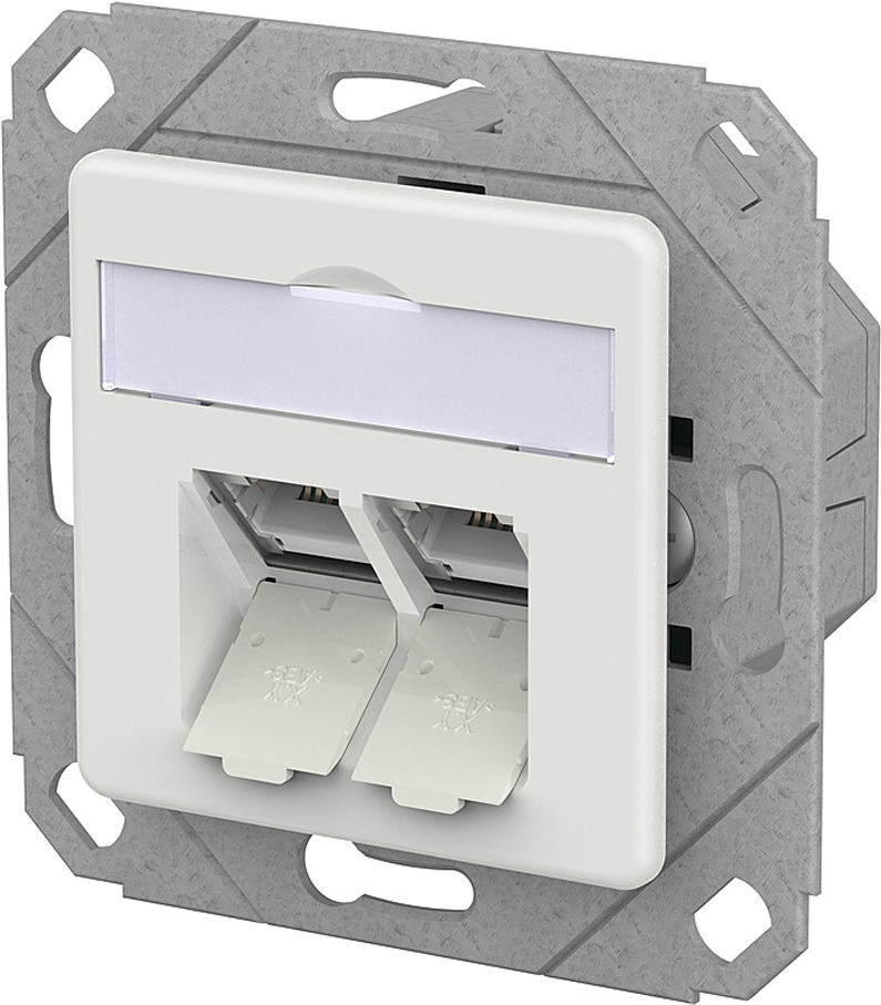 METZ CONNECT RJ45 Anschlussdose LSA++ UPk verkehr 130E381127-I (130E381127-I)