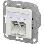 METZ CONNECT RJ45 Anschlussdose LSA++ UPk verkehr 130E381127-I (130E381127-I)