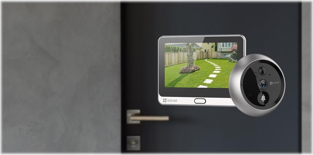 EZVIZ DP2C Türspion 1080p Silber