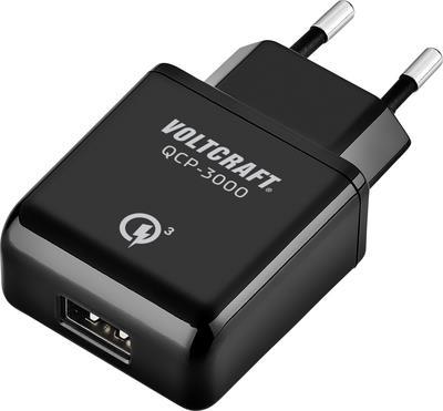 VOLTCRAFT QCP-3000 USB-Ladegerät Steckdose Ausgangsstrom (max.) 3000 mA 1 x USB Qualcomm Quick Charge 3.0 (VC-11342765)