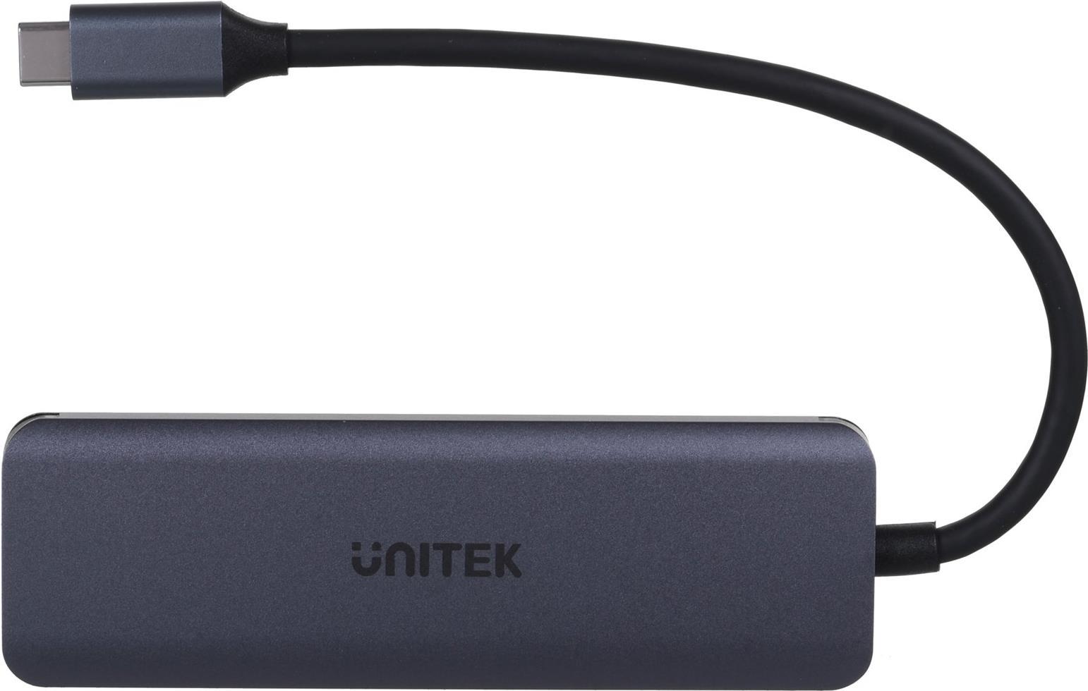 UNITEK HUB USB-C H1107Q; USB-A x2, USB-C x2 (H1107Q)