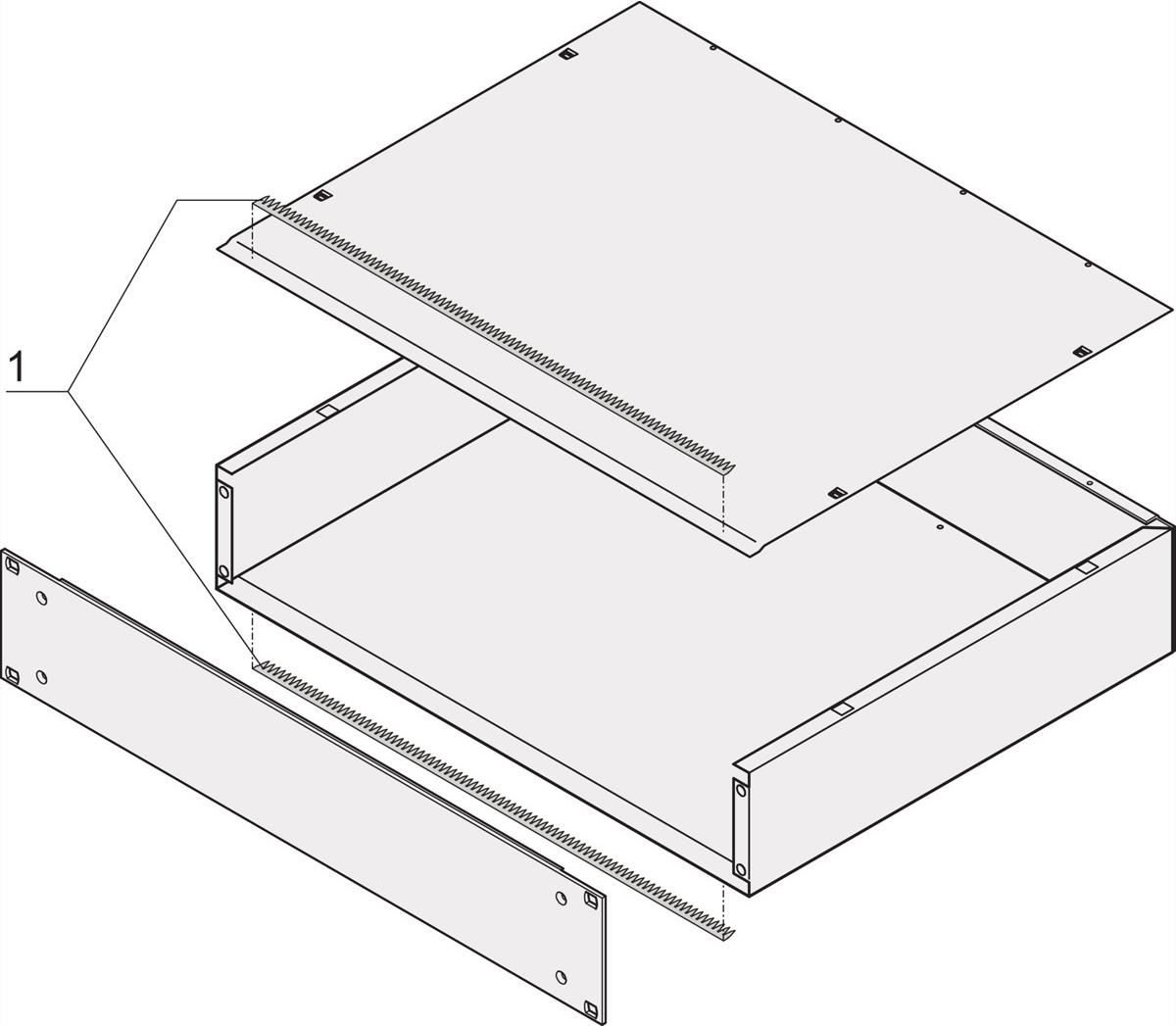 SCHROFF HF-DICHTUNGSET MULTIPAC ALZN (20860132)