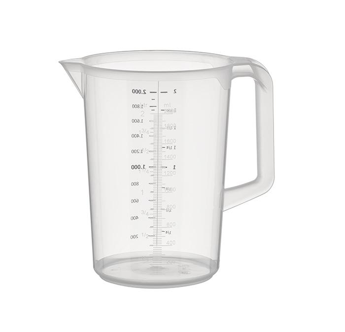 APS Messbecher 2,0 L Polypropylen Transparent