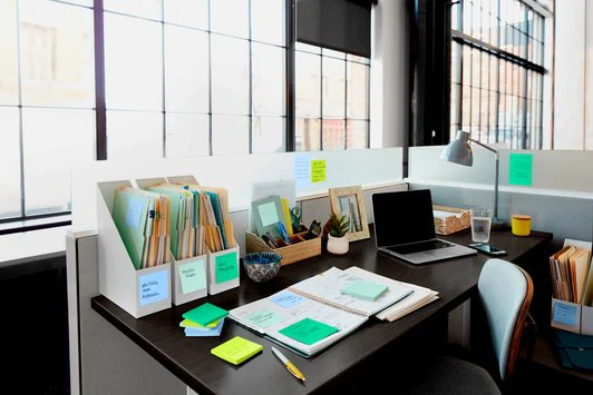 3M 675-3SS-OAS Klebezettel Quadratisch Blau - Grün 70 Blätter (675-3SS-OAS)