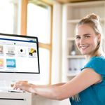 Avery-Zweckform Etiketten (A4) 210 mm x 297 mm Folie, matt Weiß 10 St. Permanent L7917-10 Universal-Etiketten (L7917-10)