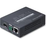 PLANET Industrial 10/100/1000T to 100/1000X SFP Gigabit Converter, 802.3at PoE+ Industrial Ethernet (GT-805A-PD)