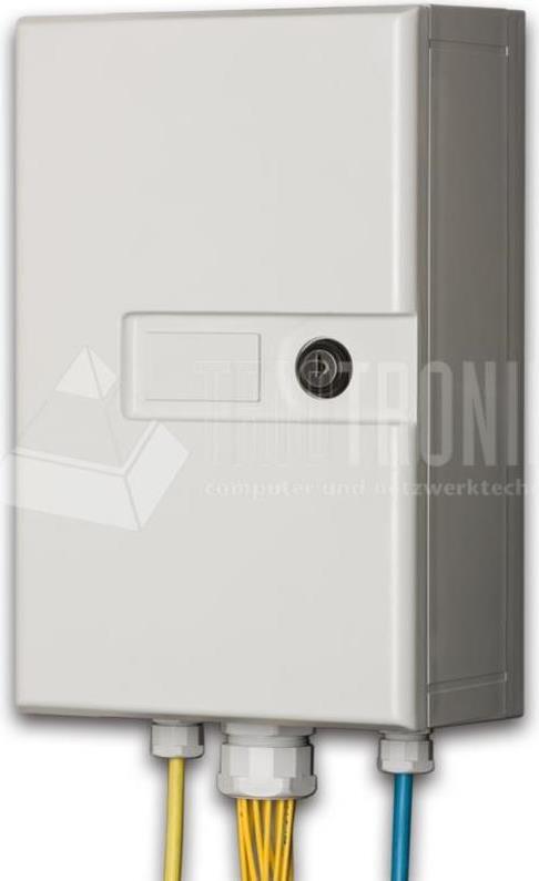 Lightwin IP54 Kunststoff Wandspleissbox mit 24x SC-Simplex FTTx (LSB IP54 24)