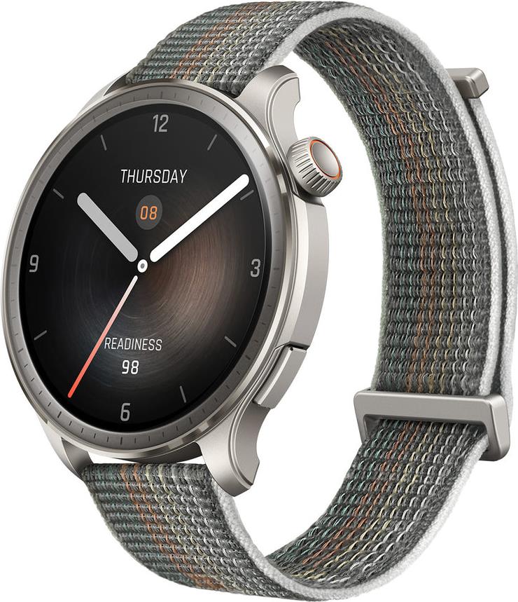 Amazfit Balance 3,81 cm (1.5") AMOLED 46 mm Digital 480 x 480 Pixel Touchscreen Grau WLAN GPS ()