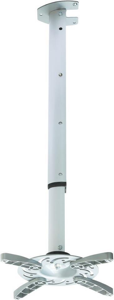 Universal-Deckenhalterung für Beamer, ausziehbar, 60-102 cm, Silber Hersteller: Techly (ICA-PM-102XL)