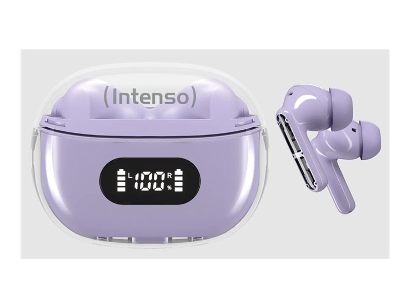 Intenso T313AE True Wireless Kopfhörer mit ANC Lila