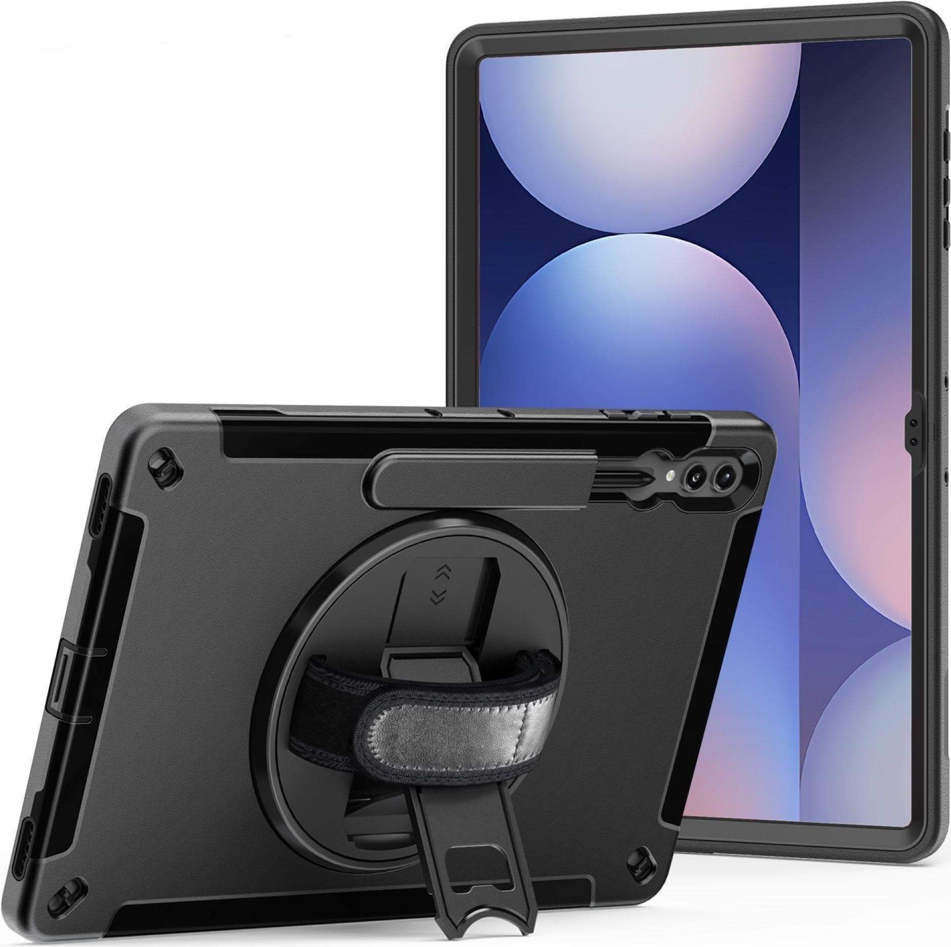 JT Berlin Rugged Kickstand & Handstrap Case | Samsung Galaxy Tab S10 Ultra/S9 Ultra | schwarz | bulk | 30013 (30013)