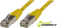 Microconnect STP6015Y 1.5m Cat6 F/UTP (FTP) Gelb Netzwerkkabel (STP6015Y)