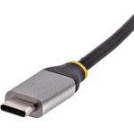 StarTech.com USB-C to Ethernet Adapter, 10/100/1000 Mbps, Gigabit Network Adapter w/ ASIX AX88179A Chip, 1ft/30cm Cable, USB Type C to RJ45 Ethernet Dongle, USB C to LAN Adapter, Windows/macOS/Linux/ChromeOS  (US1GC30B2)