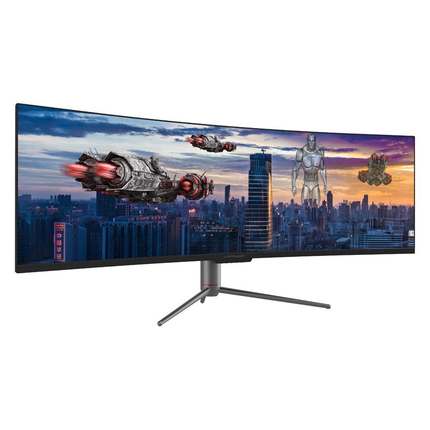 LC-Power LC-M49-DQHD-120-C-Q 49" 5120 x 1440 UltraWide Quad HD QLED Anthracite Black