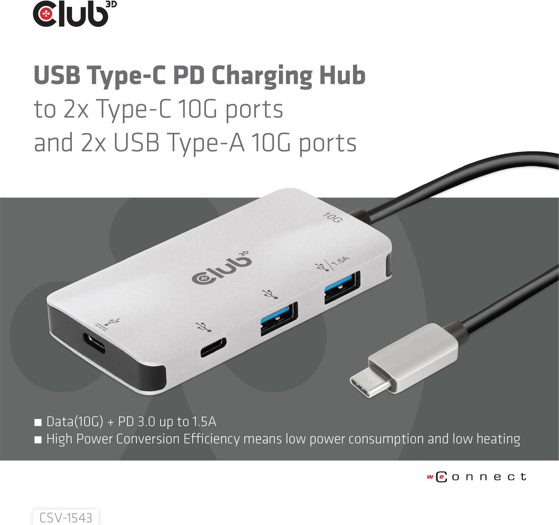 Club 3D CSV-1543 Hub (CSV-1543)