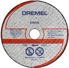 Bosch Dremel DSM520 - Schneidscheibe - für Mauerwerk, Stein, Ziegelsteine, Trockenbauwand, Gipskartonplatten - 2 Stücke - 20 mm - Länge: 77 mm - Breite: 77 mm - für Dremel DSM20-3/4 (2615S520JB)